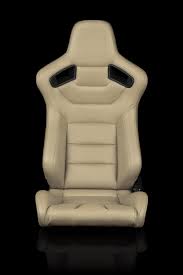 I have seen after market lumbar support add on's for racing seats. Elite Series Racing Seats Tan Black Braum