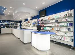 Sea Element Pharmacy Design Interior Store Decoration 025 Retail Shop Interior Design Store L Pharmacy Design Store Design Interior Furniture Store Design