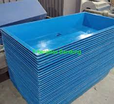Harga bak / kolam ikan persegi 120 x 80 x 40 cm fiber tebal berkualitas. Bak Fiber Kolam Fiberglass Harga Jual Pabrikan Murah