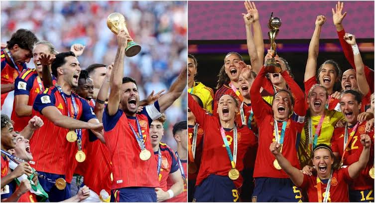 Spain becomes first nation to hold both men's and women's FIFA World Cup  titles at the same time - Sportstar
