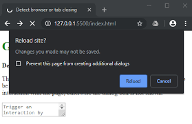 How To Detect Browser Or Tab Closing In Javascript ? - Geeksforgeeks