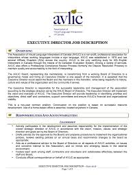 More than half of nonprofit executive jobs are held by people with advanced degrees. Finance Director Job Description Non Profit