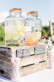 9 Simple Ways To Pull Off A Cool Beach Wedding Cool Drink Wedding Station With Lemon Outdoor Wedding Pa Wedding Drink Station Wedding Drink Wedding Drink Bar