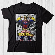My Hero Academia Shirt Boku No Hero Academia All Might Etsy In 2020 My Hero Academia Shirt Anime Shirt Shirts