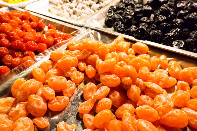 Assorted dry fruits