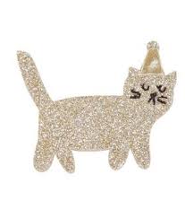 Pin S Chat A Paillettes Dore By Des Petits Hauts Des Petits Hauts Bijoux Paillettes Dorees