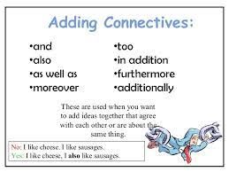 There may be more than one answer in some sentences. Types Of Connectives