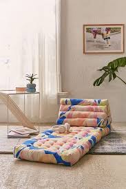 Convertible Printed Triangle Floor Cushion Floor Cushions Floor Seating Decor