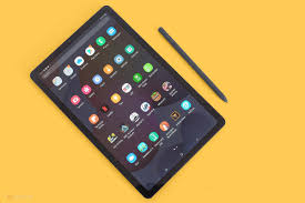 You can set the device to unlock the screen by recognising your face. Samsung Galaxy Tab S6 Lite Review Pocket Lint
