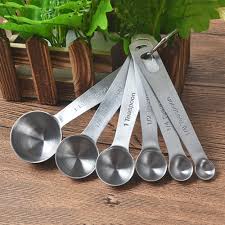This stunning and enduring cutlery collection gives all chefs the leading edge they crave in the kitchen. Newcomdigi 6pcs Stainless Steel Measuring Spoons Cups Measuring Set Tools For Baking Coffee 6 Size Kjop Til Lave Priser I Nettbutikken Joom
