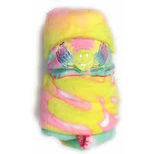 Solve this problem with a soft silk touch throw. Justice Bedding Justice Plush Smile Emoji Blanket Eye Mask Set Poshmark