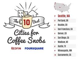 Redfin Names The 10 Best Cities For Coffee Snobs Business Wire