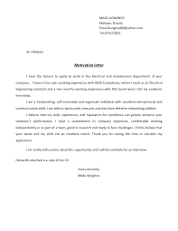 A sample teacher cover letter to learn from. Kongnso Madu Cv And Motivation Letter