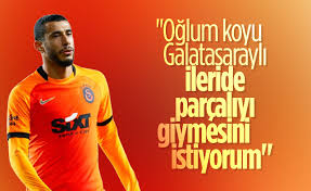 Sarı kırmızılılar, bu ayrılığın ardından flaş bir. Younes Belhanda Oglum Muhammed Buyuk Galatasarayli