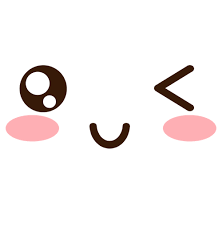 Cute Anime Japanese Emoji Emoticon Winky Face Sticker By Poser Boy White 3 X3 Face Stickers Winky Face Emoji Japanese
