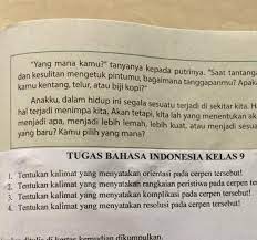 We did not find results for: Tentukan Kalimat Yang Menyatakan Orientasi Rangkaian Peristiwa Komplikasi Revolusi Pada Cerpen Brainly Co Id