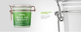 Download Free Weck Jar Mockup On Behance
