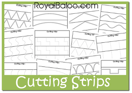These fall printable cutting sheets will provide some added motivation to work on fine motor skills. Free Printable Cutting Practice Strips Money Saving Mom
