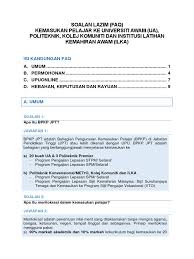 Politeknik premier ungku omar, ipoh, perak. Soalan Lazim Faq Kemasukan Pelajar Ke Universiti Awam Ua Politeknik Kolej Komuniti Dan Institusi Latihan Kemahiran Awam Ilka