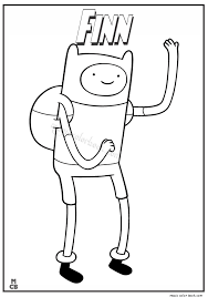 Check spelling or type a new query. Adventure Time Coloring Pages Finn 01 Coloring Home