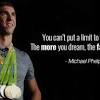 Swimmer michael phelps is the greatest olympian of all time. 3