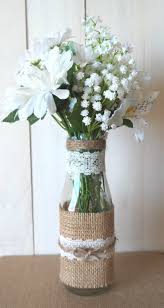 Découvrez notre gamme de toiles de jute, sacs, sangles et ficelles. Small Flower Vase Glass Milk Bottle Bud Vase Wedding Table Centerpiece Farmhouse Kitchen Decor Deco Table Mariage Deco Table Mariage Toile De Jute Decoration Toile De Jute