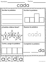 A Packet Of 93 Sight Words In Spanish 1 2 3 And 4 Letters In Length 100 In Spanish Sight Words Kindergarten Kindergarten Worksheets Sight Word Worksheets