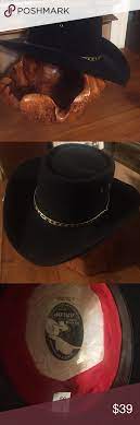 Vintage Arlop Black Cowboy Hat Size 7 Black Cowboy Hat Cowboy Hats Vintage Accessories