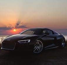 Unique Audi Photography On Instagram The Black Rocket In A Peaceful Sunset Like A Postcard Don T Forget That I M Now Also Super Cars Cool Cars Dream Cars