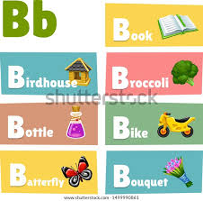 B · baboon · baby · bach, j.s. Vector Alphabet Letter B Words Pictures Stock Vector Royalty Free 1499990861 Shutterstock
