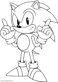Sonic the hedgehog is the main character in the game. Sonic The Hedgehog Coloring Pages Coloringall