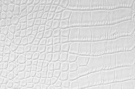 Leather White Alligator 3d Laminate Dackor