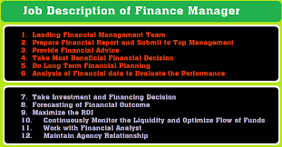 The restaurant manager is responsible for you will be accountable for the financial and operational performance of the restaurant. Finance Manager Job Description Updated Ordnur