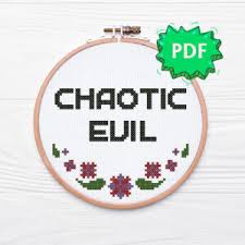 Critical failure, cross stitch pattern, dungeons and dragons cross stitch, rpg cross stitch, modern cross stitch, fantasy cross stitch. Dungeons And Dragons Quaternion Creations