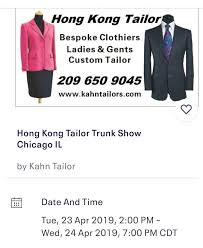 Hong Kong Bespoke Tailor Trunk Show Chicago Usa With Images Bespoke Tailoring Custom Shirts Custom Made Shirts