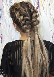 Clip them out of the way. 51 Pretty Holiday Hairstyles For Every Christmas Outfit Fashionisers C Braids For Long Hair Long Hair Styles Braided Hairstyles