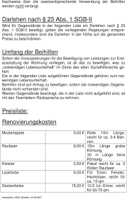 Wer anspruch auf leistungen nach hartz iv hat, erhält zuschüsse für eine erstausstattung in folgenden fällen: Preisliste Bei Erstausstattung Fur Die Wohnung Pdf Free Download