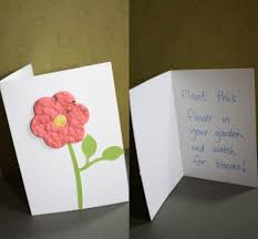Add growing instructions and a birthday card made from this paper becomes a gift as well! Bloomin Fun Handmade Plantable Greeting Card Make And Takes