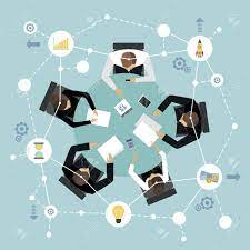 International Businessman Business Management Invoicing Software Illustration