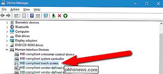 Como Ativar Ou Desativar A Tela De Selecao Por Toque Do Seu Computador No Windows 10 Pt Phhsnews Com