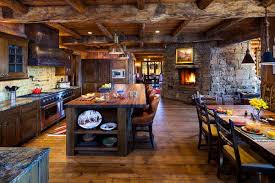 beautiful rustic kitchen interiors
