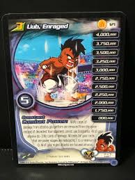 Uub and his new mentor, goku, fly off to his village in the very end of dragon ball z after goku and uub's match, goku apologizes, then offers to train uub. Dbz Ccg Uub Enraged Lv3 Rare Limited 121 Kid Buu Saga Score Dragon Ball Z 2 99 Picclick
