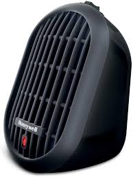Home_choice small ceramic space heater electric portable heater fan for home dorm office this little heater is perfect for my office under my desk! Honeywell Hce100b Bud Ceramic Personal Desk Heater
