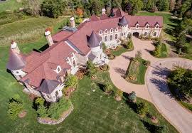 Exquisite 24 000 Square French Country Stone Mansion In South Barrington Il Re Listed Barrington Homes Chicago Real Estate Mansions