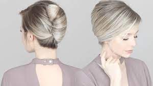Check out our french twist selection for the very best in unique or custom, handmade pieces from our bun holders there are 4570 french twist for sale on etsy, and they cost $13.94 on average. How To French Twist Updo Hair Tutorial Youtube