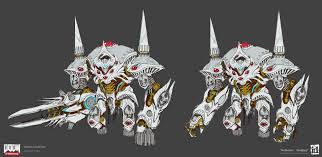 Artstation Doom Eternal Maykr Ideation Emerson Tung Ancient Writing Doom Character Design Inspiration