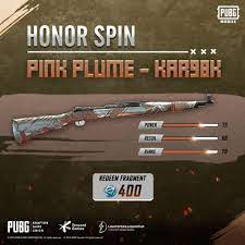 Kar98k Pink Plume Weapon Skin Is Available On Pubg Mobile Esportsku World Today News