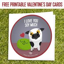 20 best valentine's day cards for kids that will make them the classroom cupid. Valentine S Day Cards Vegan Style Free Download And Print