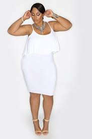 More images of all white plus size party dresses. 47 All White Party Ideas Plus Size Fashion Curvy Fashion Plus Size Outfits
