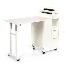 79,5 cm (31.3 in)width : Complete Manicure Table White